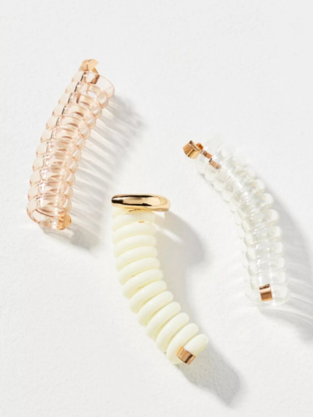 Anthropologie Coil Hair Ties, Set of 3 - NWT